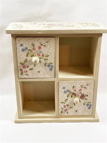 Small Hanging Shelf with Drawers