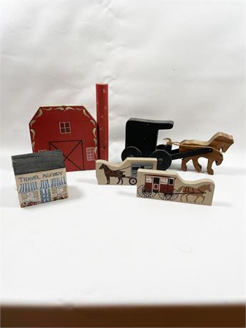 Wooden Country Decorations
