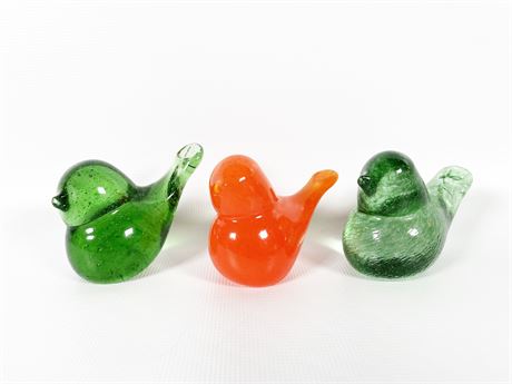 Willow Creek Glass Birds - Lot 2